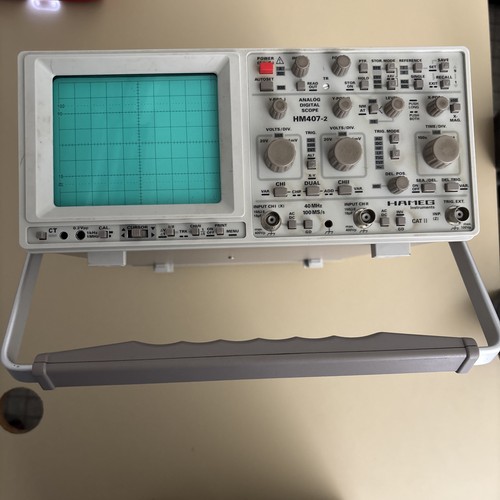 Hameg 407 oscilloscope - hameg, hm