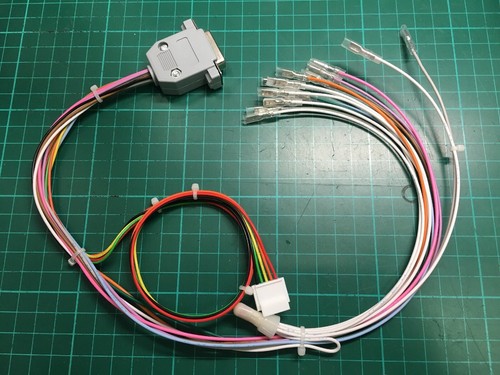 Control panel harness supergun - control,
