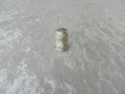 Ancien dé coudre argent - ancien,