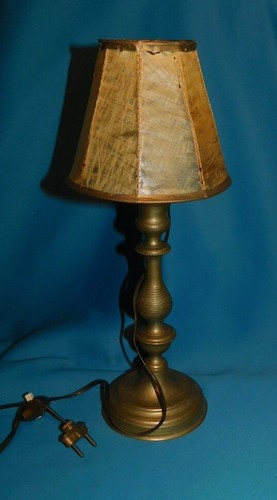 Ancien bougeoir bronze - en,