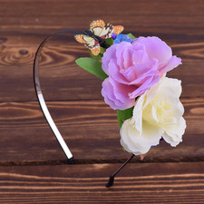 Serre-Tête Fleurs Couronne