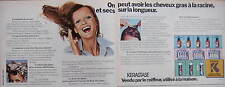 PUBLICITÉ SHAMPOOING KERASTASE ON PEUT AVOIR LES CHEVEUX GRAS A LA RACINE