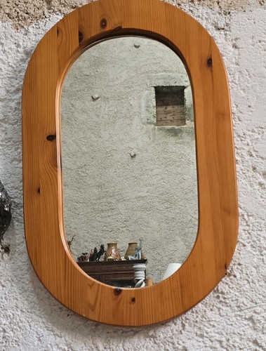 Grand miroir ovale - , scandinave