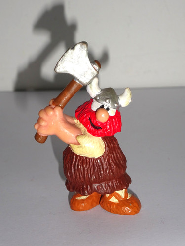 Figurine vintage pvc hägar - figurine,