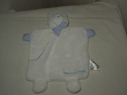 Peluche doudou ours blanc - doudou, blanc"