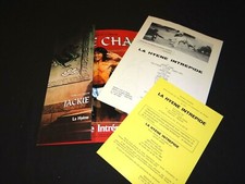 jackie chan LA HYENE INTREPIDE  rare dossier presse cinema kung-fu 1978