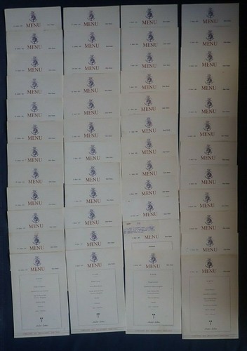Messageries maritimes menus - messageries, maritimes~48