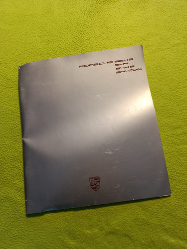 Brochure porsche 924s 944 - brochure, 924s,