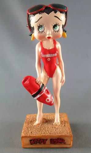 Betty boop maître nageur - maître,