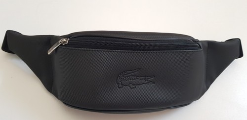 Sac banane noir lacoste - sac,