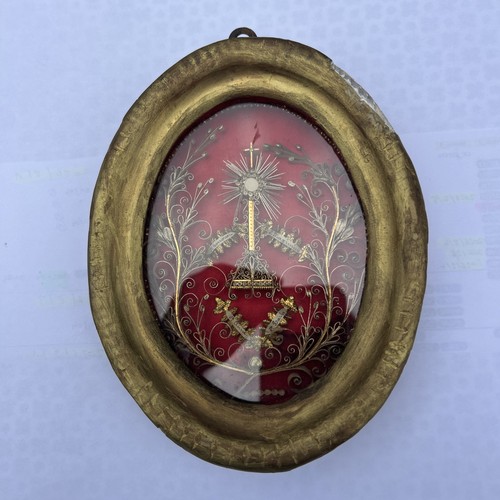 Ancien reliquaire xixe - reliquaire,