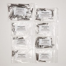 HONDA CB 250 G G5 K5 1974-1976 Kit vis BTR inox moteur complet CB250