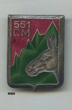 Insigne  train , 551 Cie