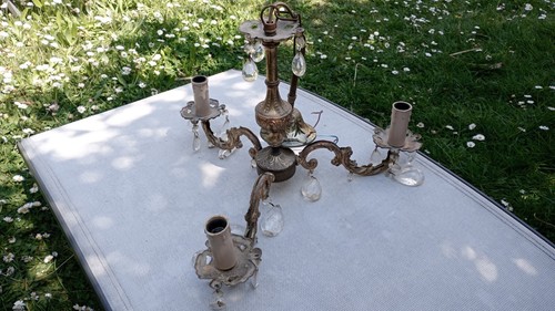 Lustre style louis bronze - style,