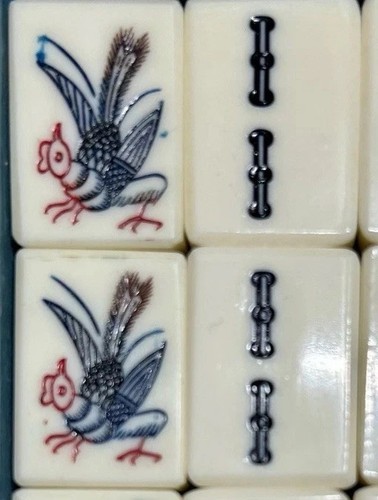 Vintage japanese mahjong mah - vintage,