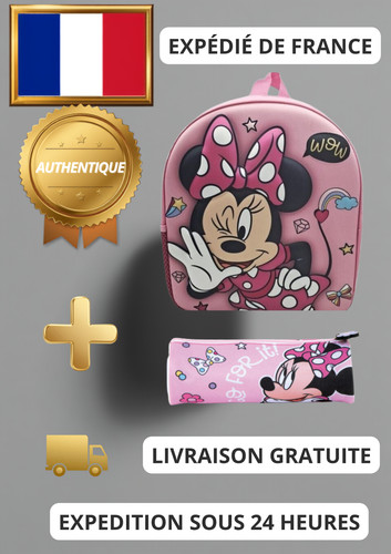 Sac dos enfant minnie - à, 3d