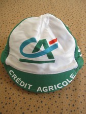 Casquette Cycliste Credit Agricole Nalini Vintage velo Team cycling