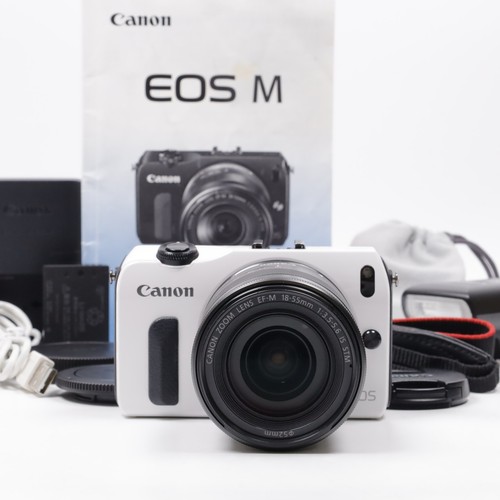 Appareil photo blanc canon eos - blanc,