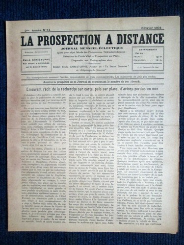 Prospection distance 14 - à, #14