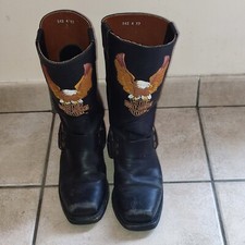Bottes Femme Harley-Davidson Vintage Avec Écusson Harley 