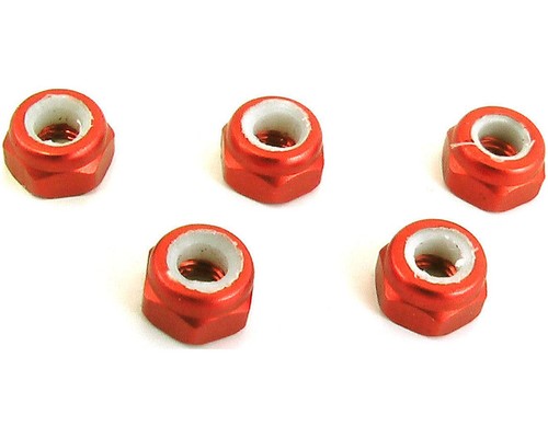 3mm orange lock nut - lock, lnm303