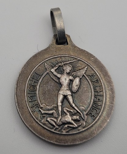 Médaille ancienne archange - médaille, st