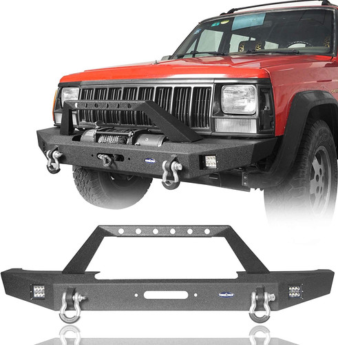 Cherokee front bumper black - bumper,