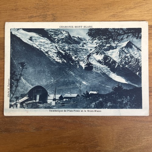 Postcard cpa chamonix - postcard,