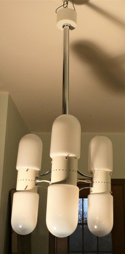 Lampadario nason anni 70 - nason,
