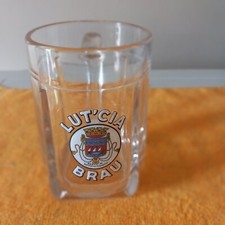 Chope émaillée en verre bière LUTCIA