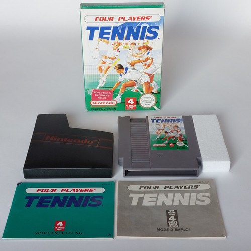 Four players tennis - players,
