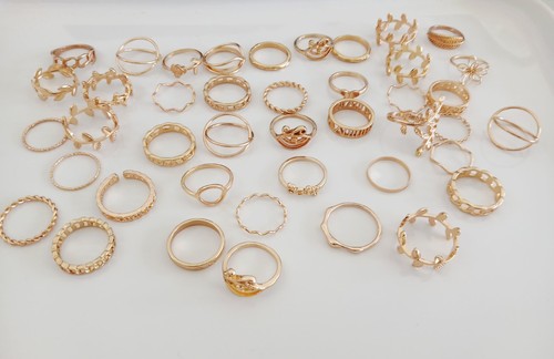 Lot revendeur bagues - lot, 40