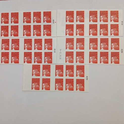 Carnets timbres poste - 5,