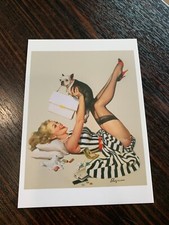 CARTE POSTALE 15X10 PIN UP tbe