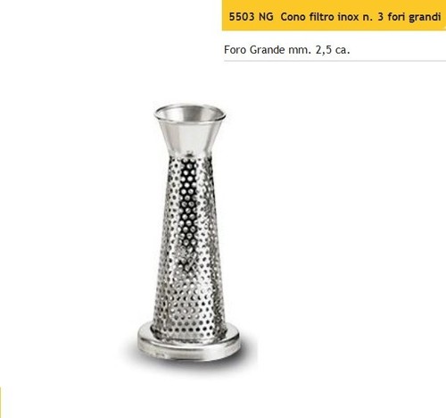 Reber cône filtre - inox, 3