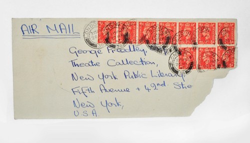 1947 postal cover - postal, envelope