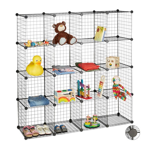 étagère cubes métal 16 - cubes,
