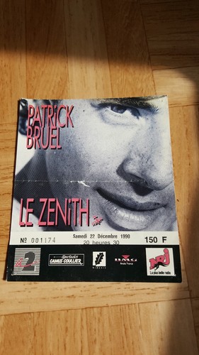 Billet concert patrick - concert,