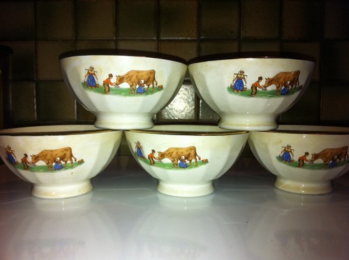 Lot old bowl anciens - , 5