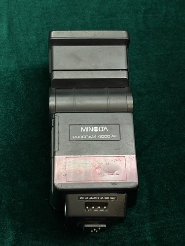 Flash minolta program - af, 4000