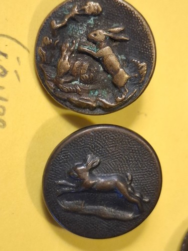 Lot boutons anciens chasse - 2,