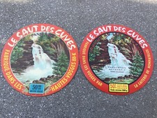 2 Etiquette Fromage cartonnée