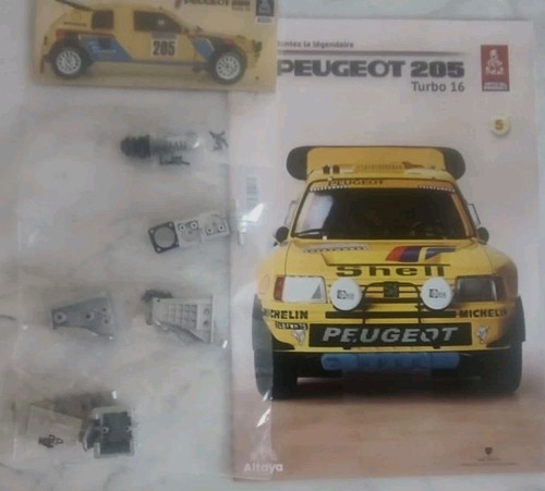 Altaya peugeot 205 - altaya, 1/8
