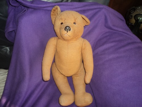 Ancien ours peluche - ancien,