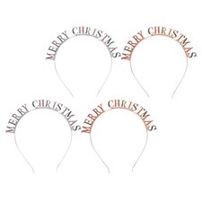 4pcs paillettes strass lettre