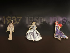Set 3 Pins Disney Designer