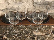 Série de 6 verres à pieds