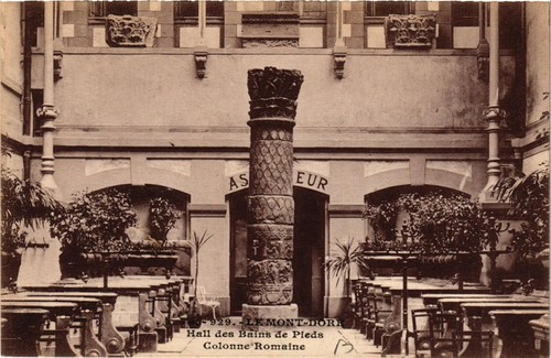 Cpa mont dore hall - le, des