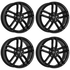 4 Jantes Dezent TR black 7.0Jx17 5x100 pour Skoda Fabia Rapid