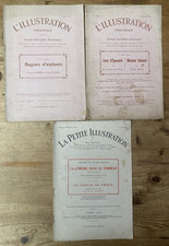 RARE André de Lorde 2 titres  Illustration théâtrale Grand Guignol 1907/1910